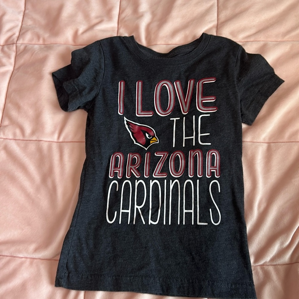 Girls gray Arizona Cardinals shirt